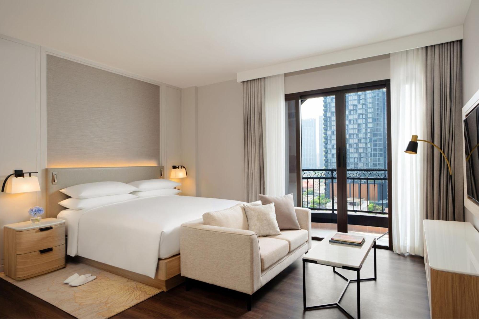 Marriott Executive Apartments Bangkok, Sukhumvit 101 Exterior foto